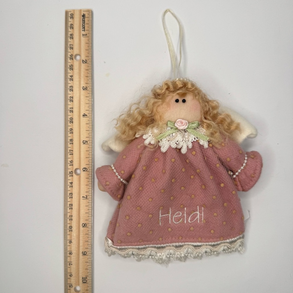 Lot of 3 HEIDI Personalized Christmas Ornaments - Picture 4 of 13